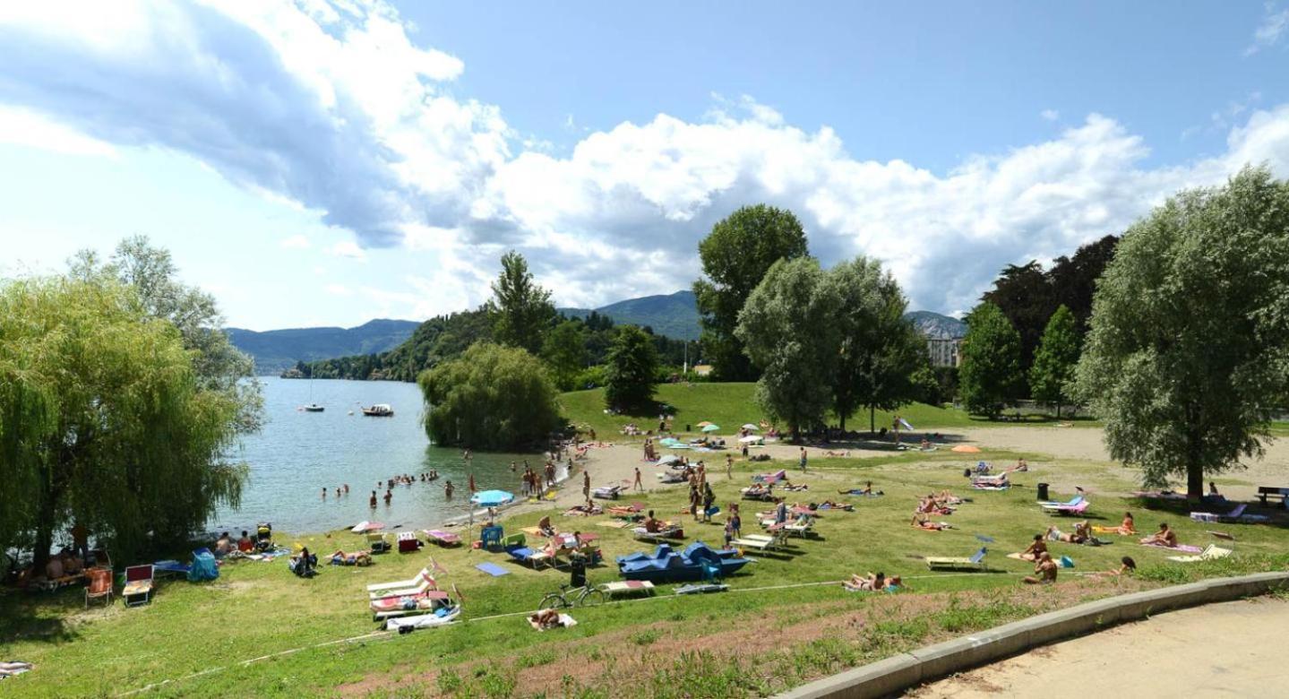 La Petite Dame - Lake Maggiore - 100 M From The Lake Verbania Exteriör bild