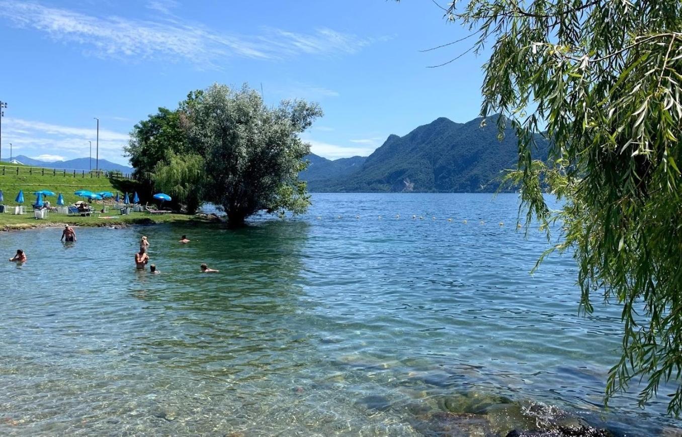 La Petite Dame - Lake Maggiore - 100 M From The Lake Verbania Exteriör bild